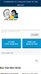 Mobile Screenshot of congnghehan.vn